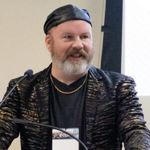 Jason Pursian accepts his award