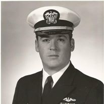 Bob Turner shown in his 1988 Navy portrait